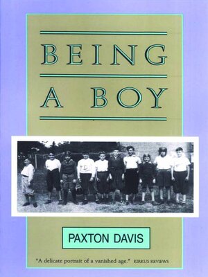 cover image of Being a Boy